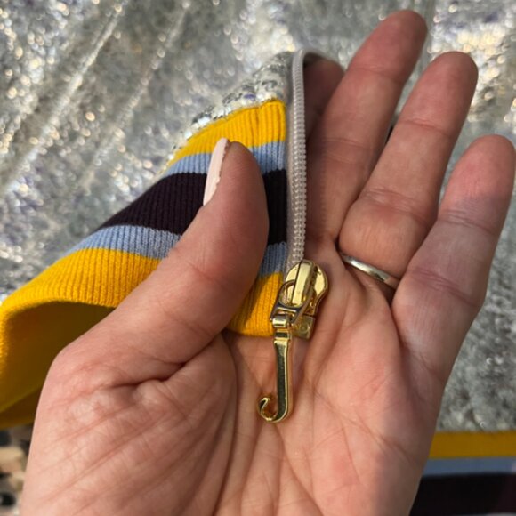 Silver Juicy Couture Bomber - Picture 10 of 14